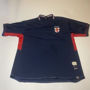 ENGLAND 2002 2004 AWAY SHIRT FOOTBALL SOCCER JERSEY UMBRO REVERSIBLE MENS SIZE M